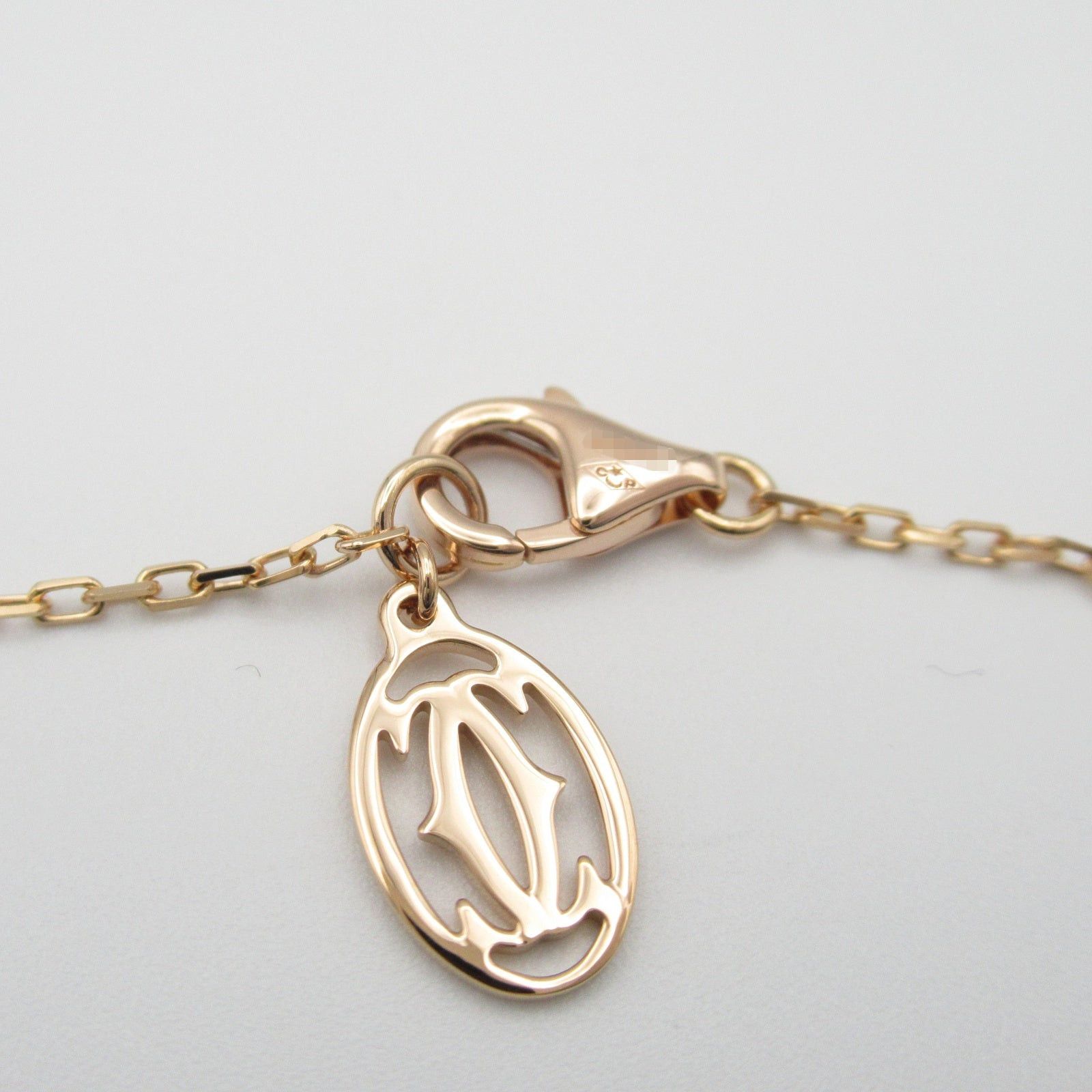 Cartier Cartier Damour Pink Sapphire Necklace K18Pg (Pink Gold) Size ONE SIZE - 5 Thumbnail