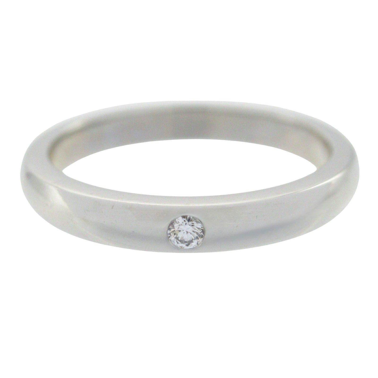 Tiffany & Co. Tiffany Co Diamond Ring Pt950 Platinum Clear Size ONE SIZE - 2 Thumbnail