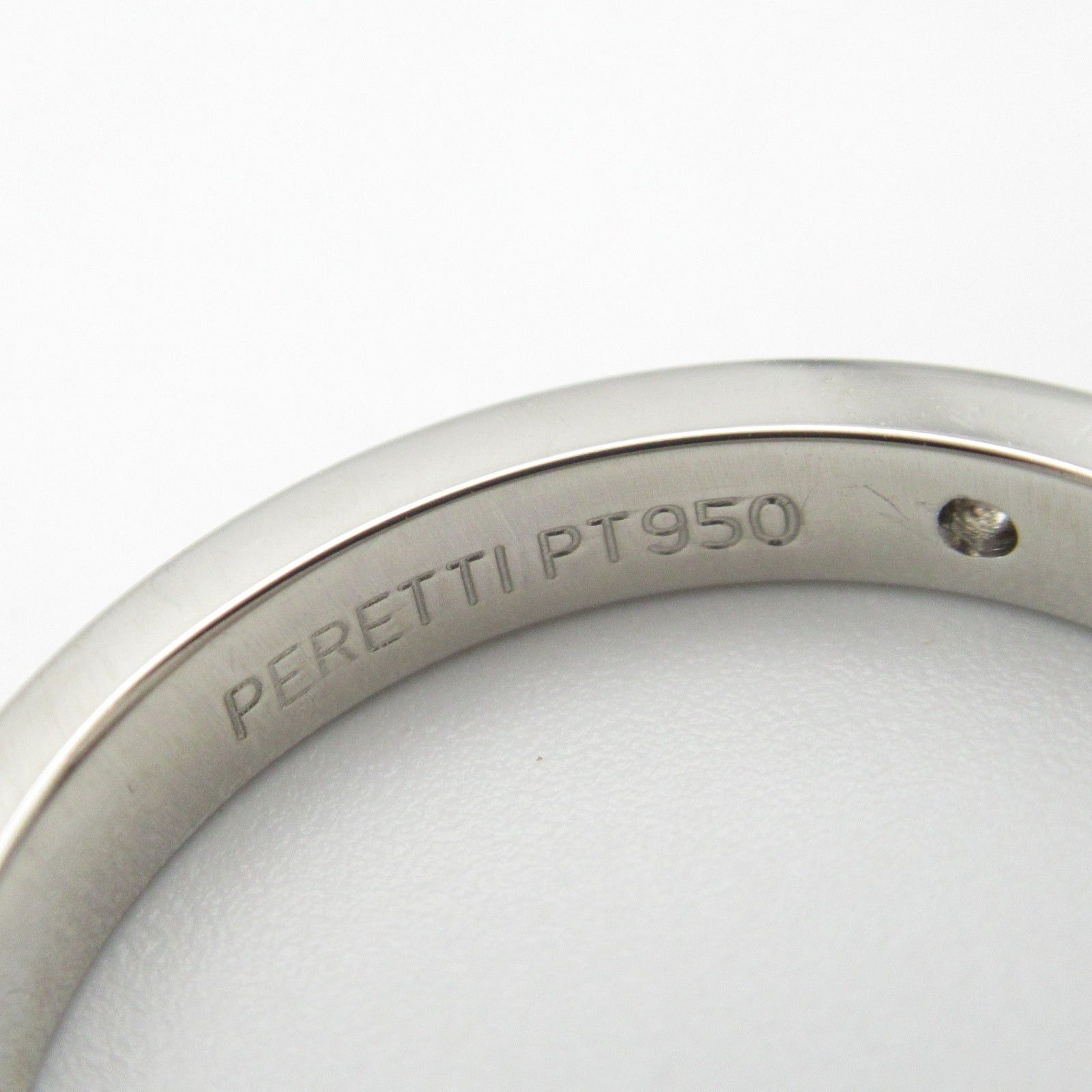 Tiffany & Co. Tiffany Co Diamond Ring Pt950 Platinum Clear Size ONE SIZE - 4 Thumbnail