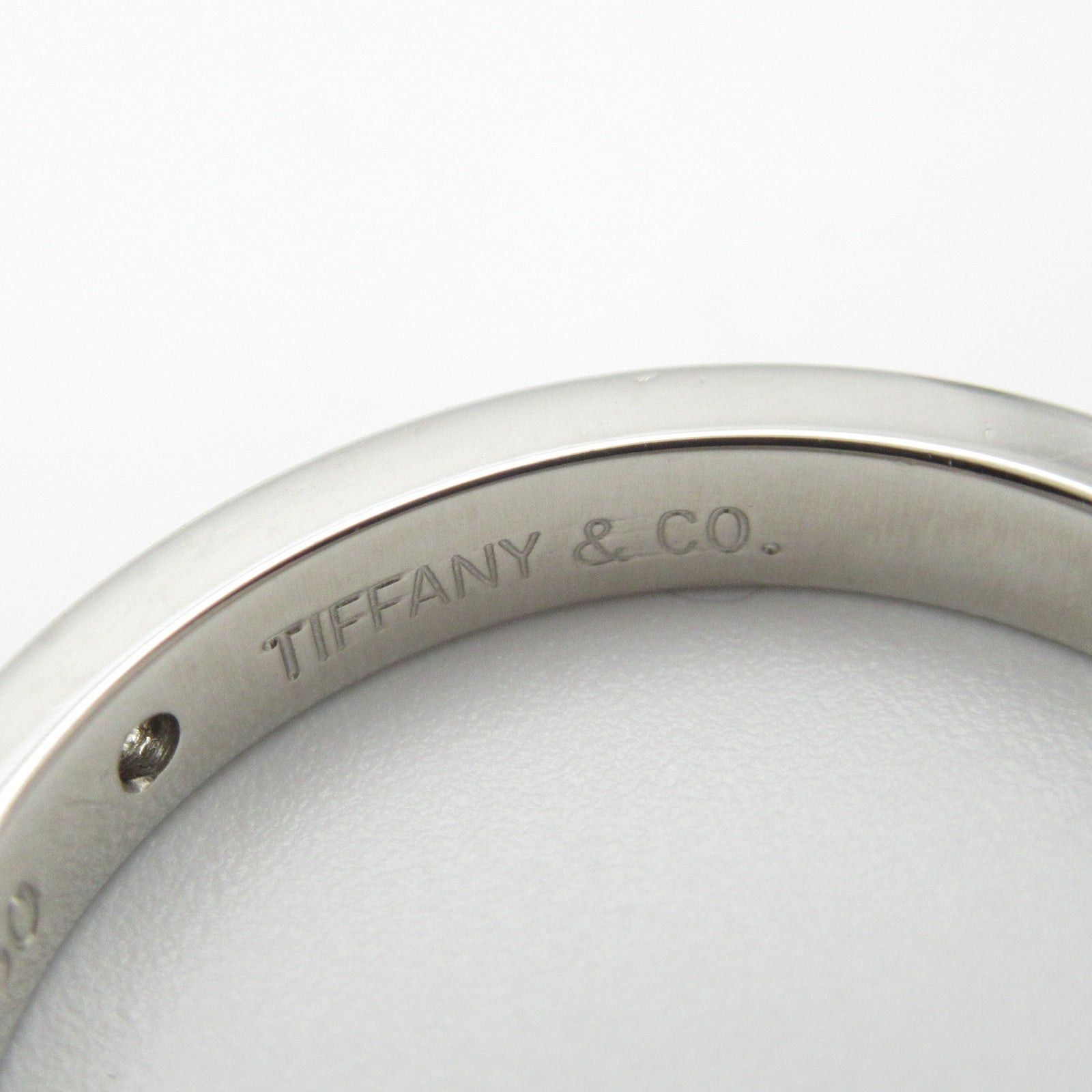 Tiffany & Co. Tiffany Co Diamond Ring Pt950 Platinum Clear Size ONE SIZE - 5 Thumbnail