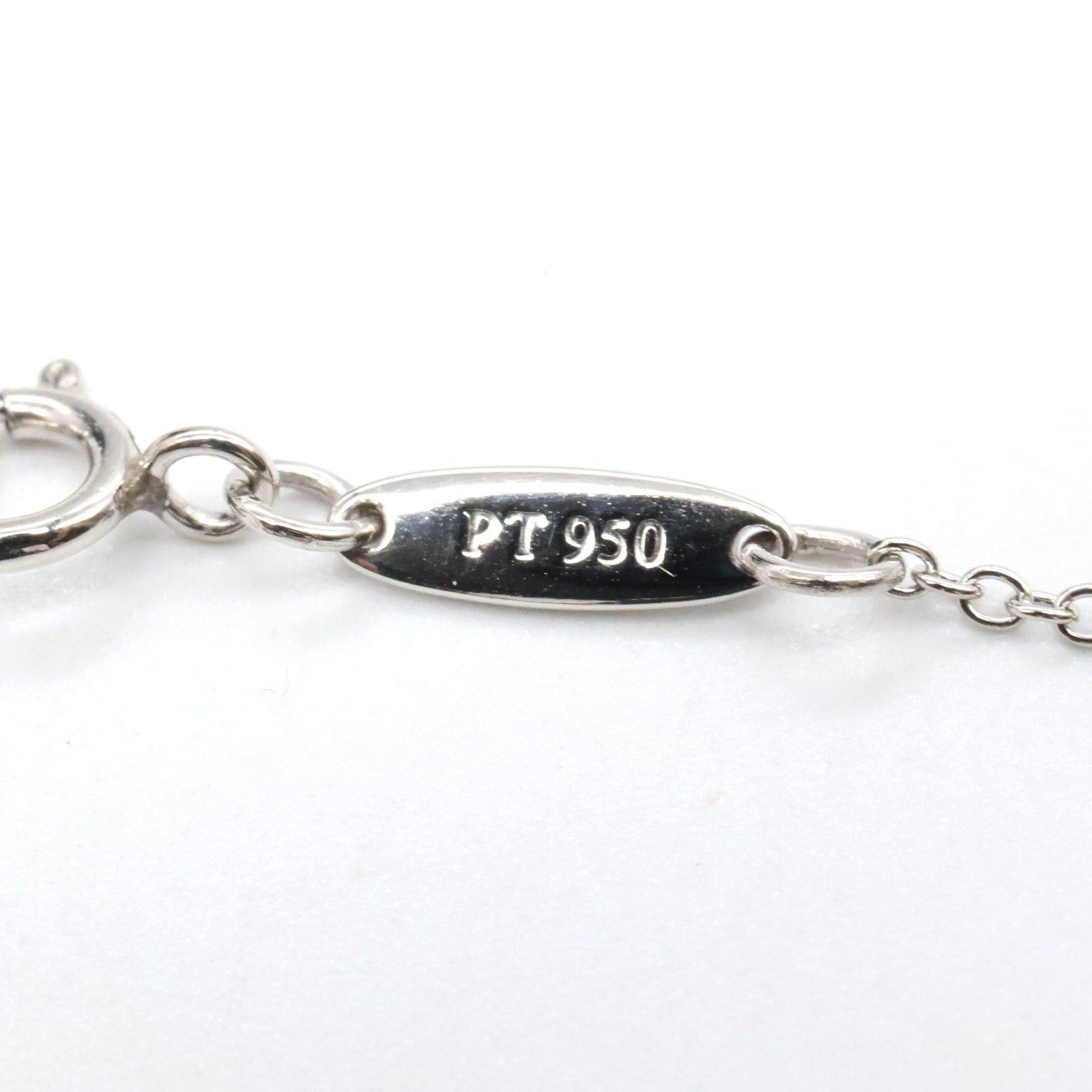 Tiffany & Co. Tiffany Co Teardrop Mini Necklace Pt950 Platinum Silver Size ONE SIZE - 5 Thumbnail