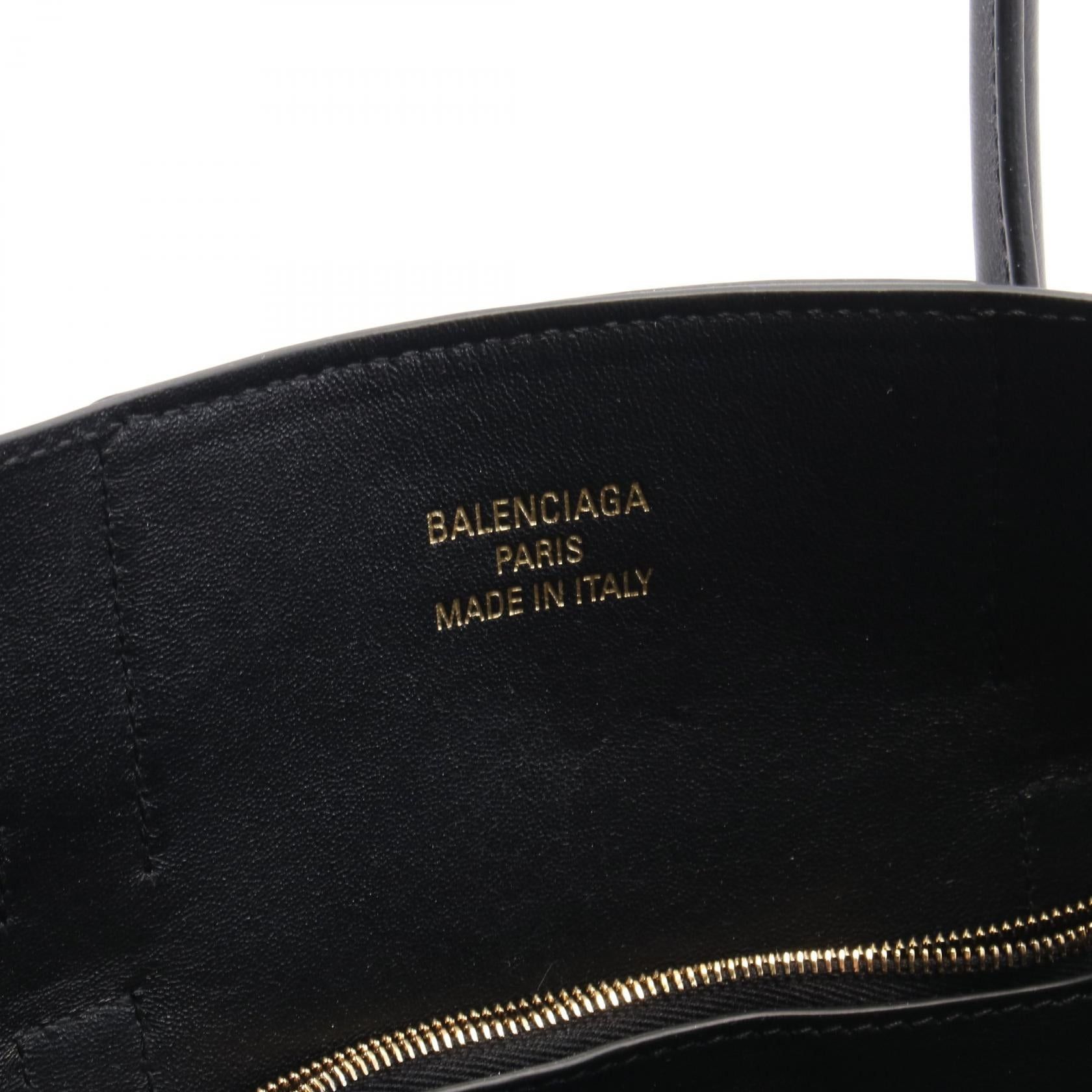 Balenciaga Balenciaga Bel Air Medium Carryall Handbag Tote Bag Leather Black Size ONE SIZE - 4 Thumbnail
