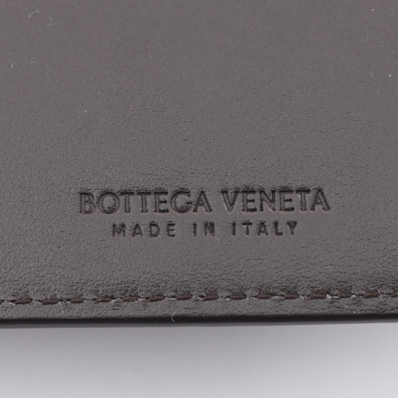 Bottega Veneta Bottega Veneta Intrecciato Bi-Fold Long Wallet Leather Brown Size ONE SIZE - 4 Thumbnail