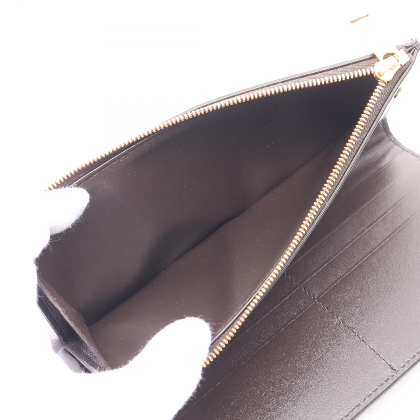 Bottega Veneta Bottega Veneta Intrecciato Bi-Fold Long Wallet Leather Brown Size ONE SIZE - 5 Thumbnail