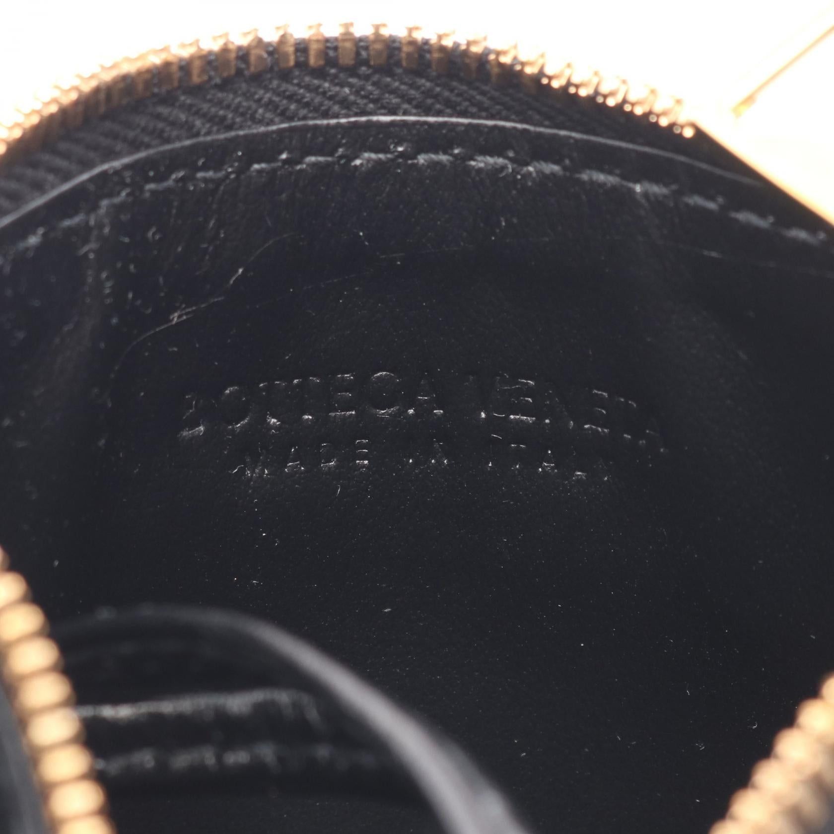 Bottega Veneta Bottega Veneta Intrecciato Coin Purse Leather Black Size ONE SIZE - 4 Thumbnail