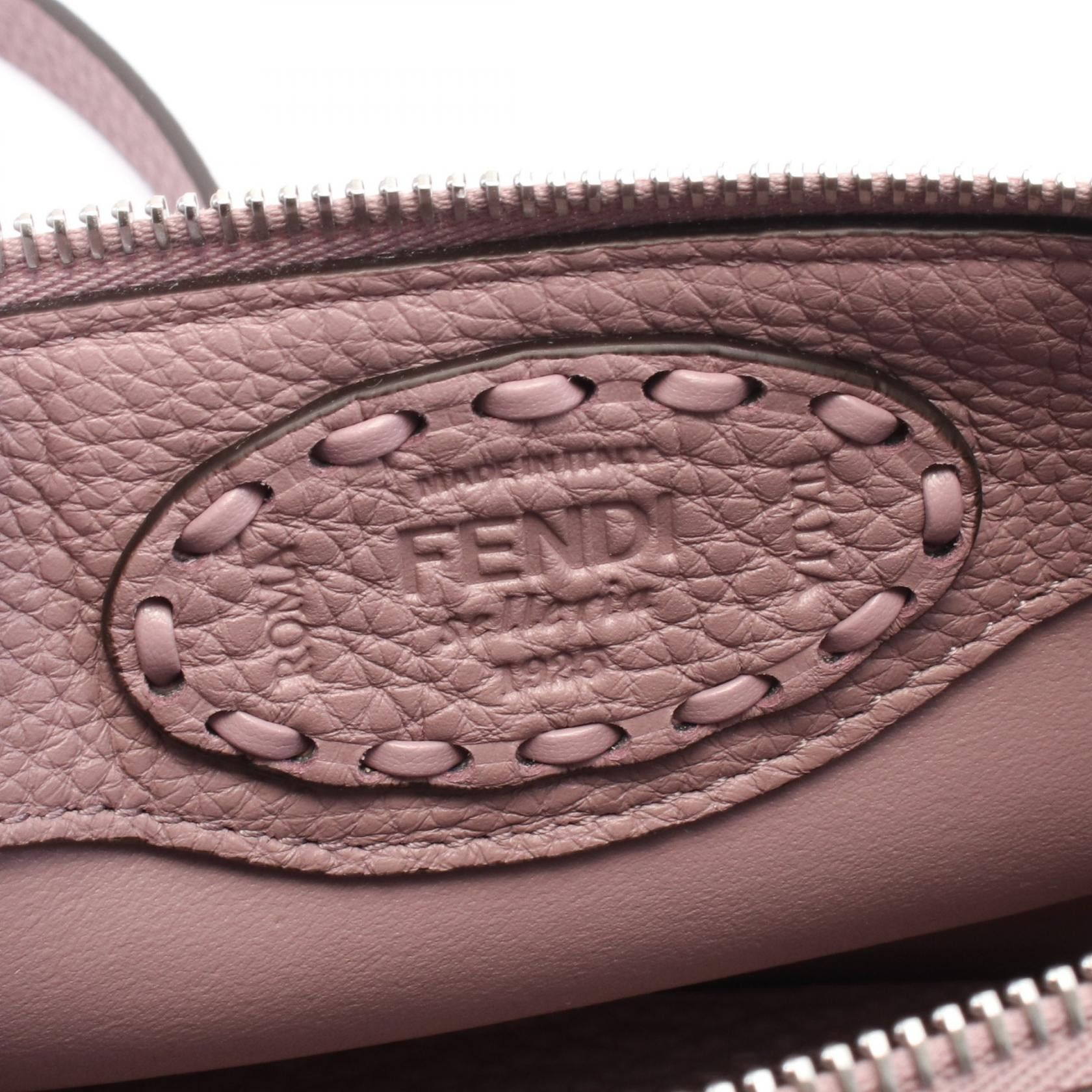 Fendi Fendi By The Way Selleria Mini Handbag Leather Pink Size ONE SIZE - 4 Thumbnail