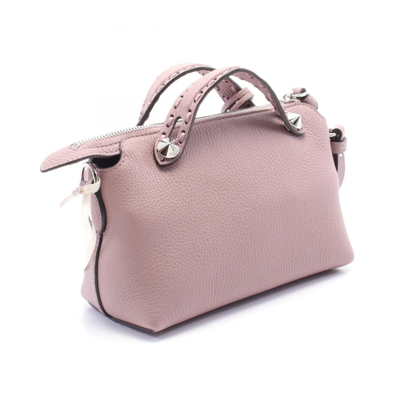 Fendi Fendi By The Way Selleria Mini Handbag Leather Pink Size ONE SIZE - 2 Thumbnail