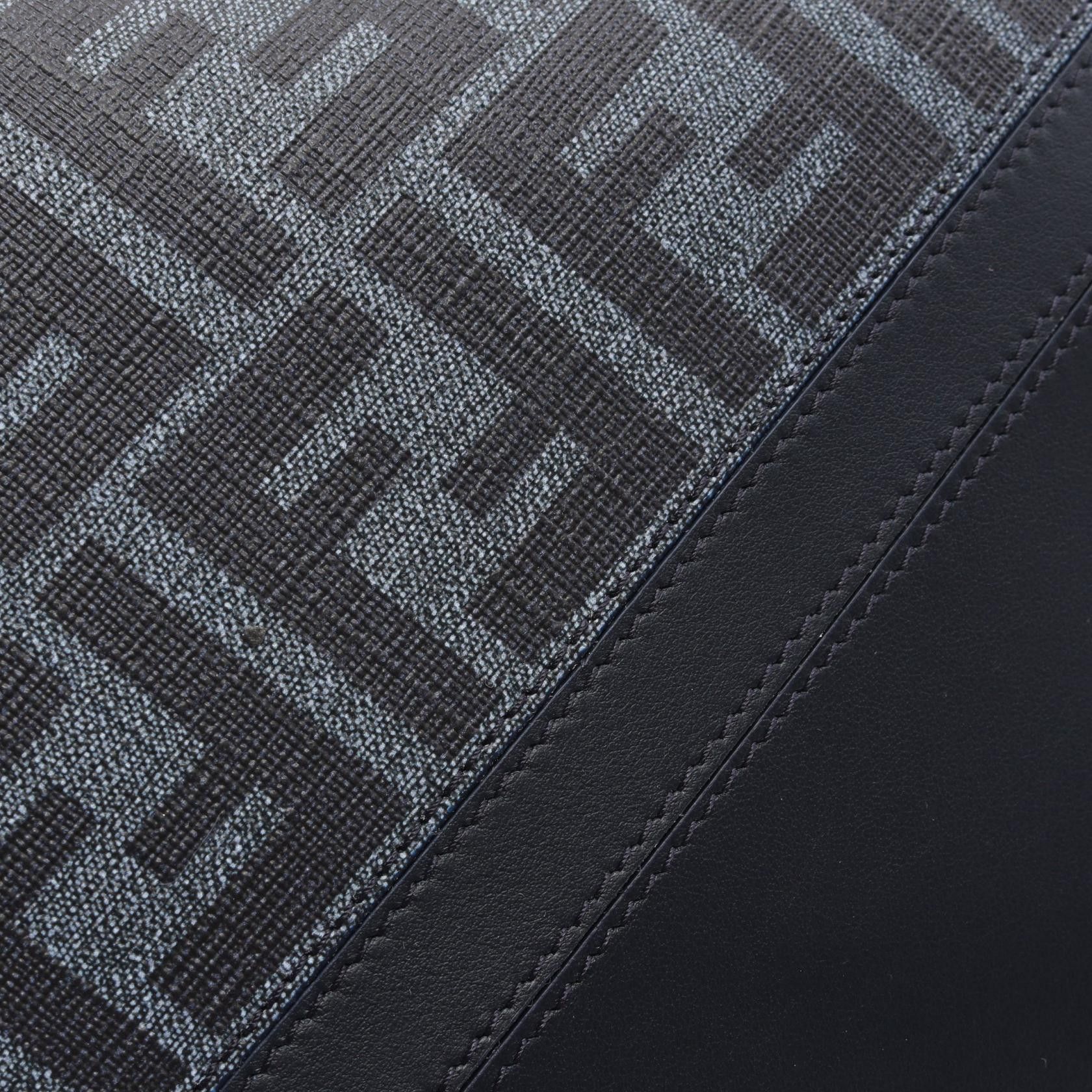 Fendi Fendi Diagonal Camera Case Zucca Shoulder Bag Coated Canvas Leather Navy Size ONE SIZE - 5 Thumbnail