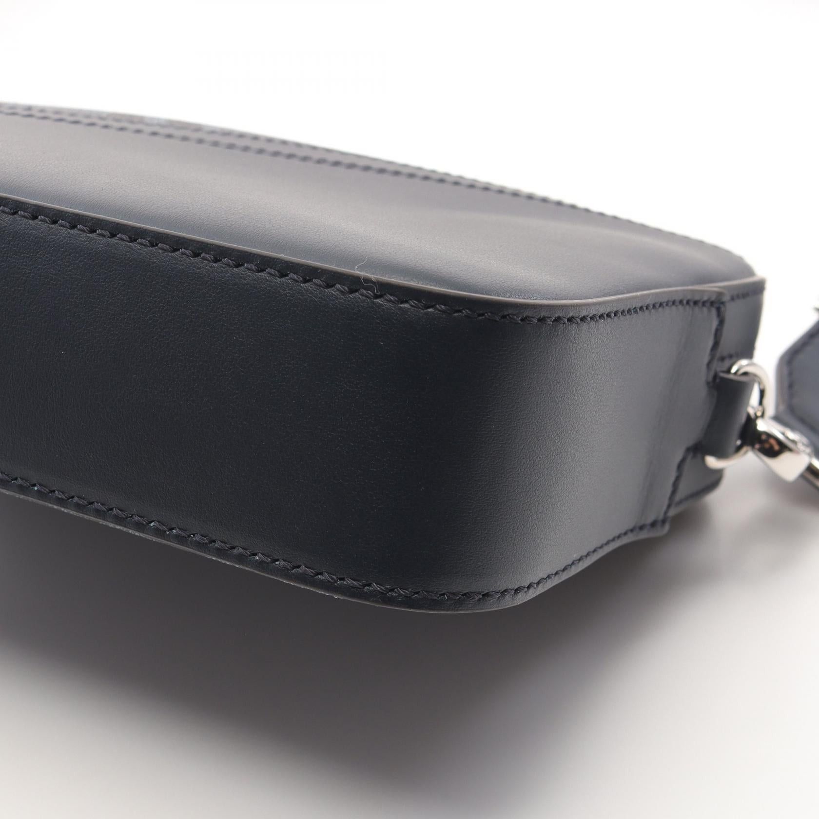 Fendi Fendi Diagonal Camera Case Zucca Shoulder Bag Coated Canvas Leather Navy Size ONE SIZE - 8 Thumbnail