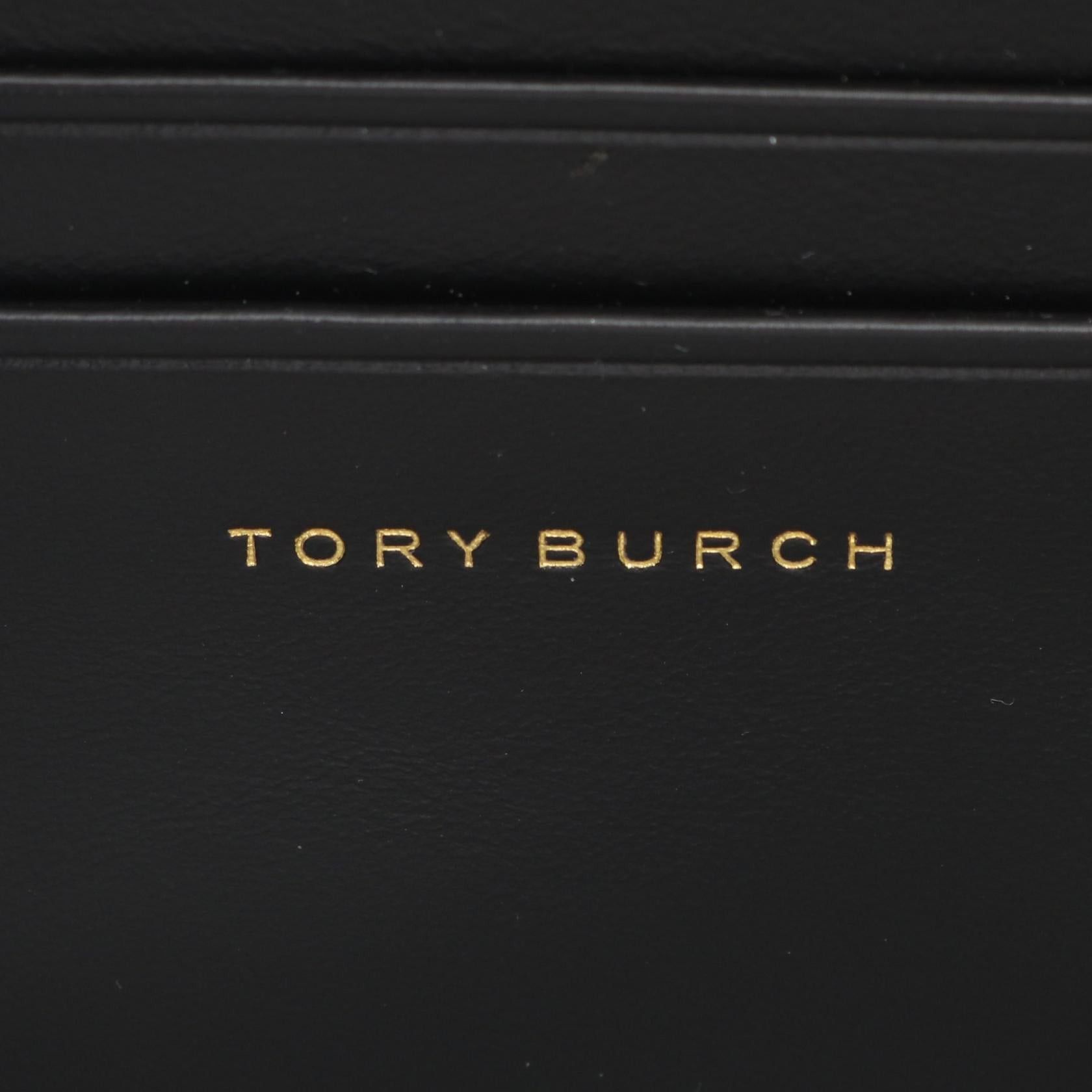 Tory Burch Tory Burch Kira Diamond Shoulder Bag Leather Black Size ONE SIZE - 4 Thumbnail