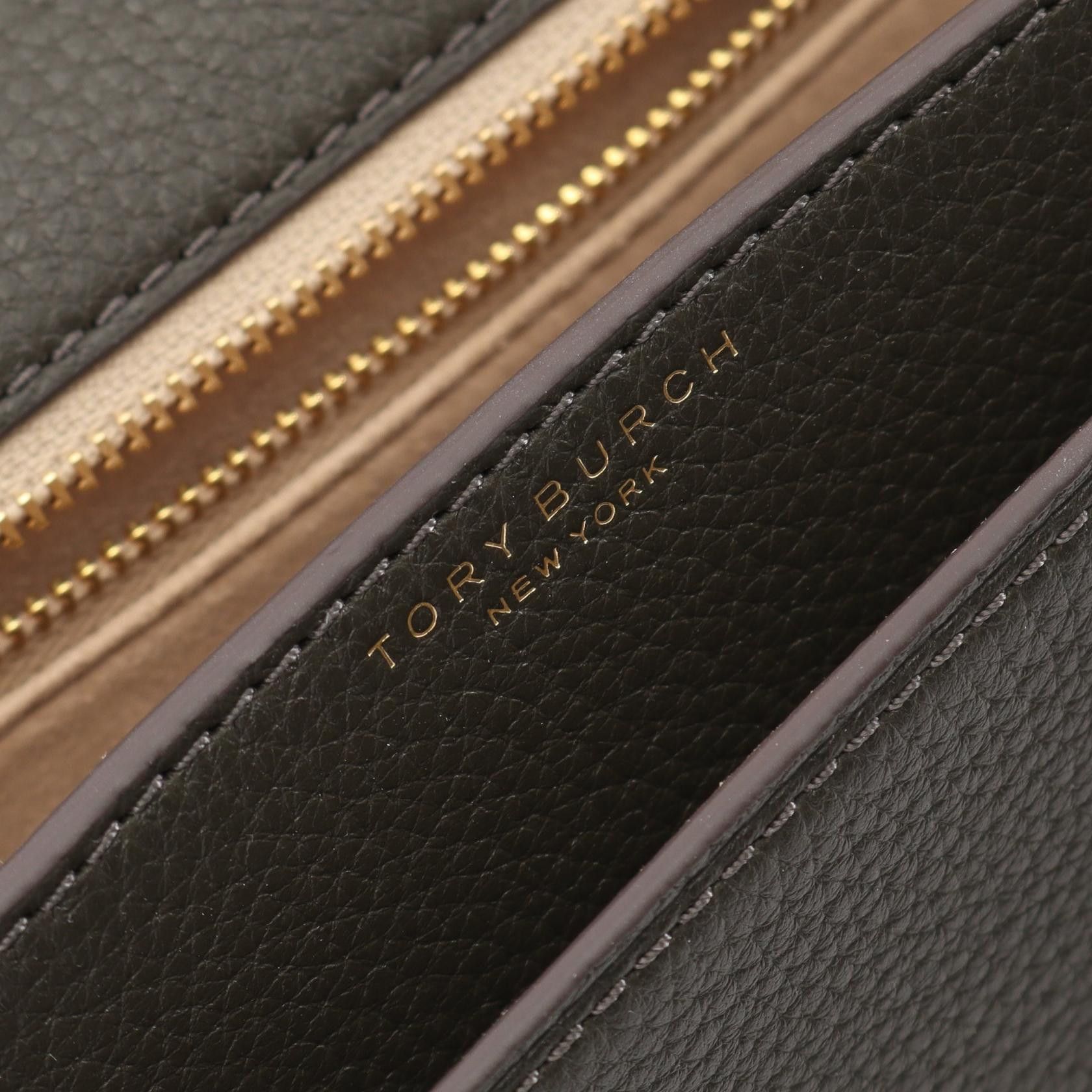 Tory Burch Miller Shoulder Bag Leather Black