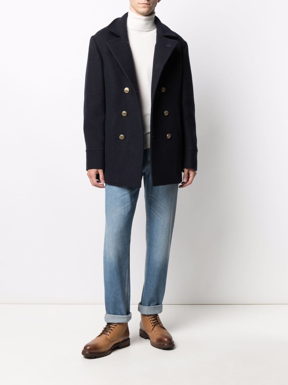 Brunello Cucinelli Cashmere Turtle-Neck Size US M / EU 48-50 / 2 - 2 Thumbnail