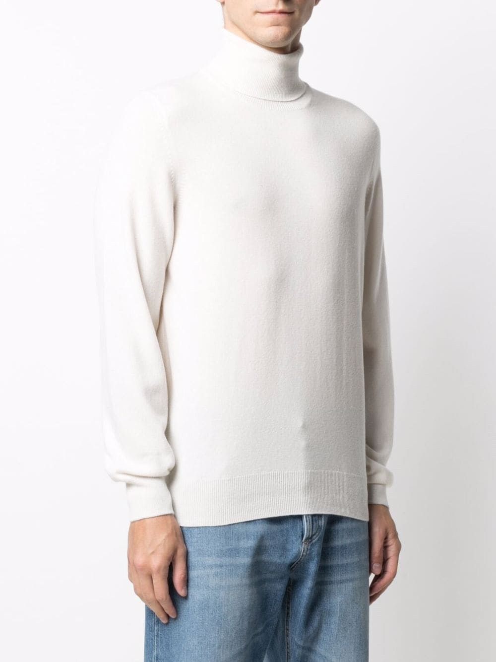 Brunello Cucinelli Cashmere Turtle-Neck Size US XL / EU 56 / 4 - 3 Thumbnail