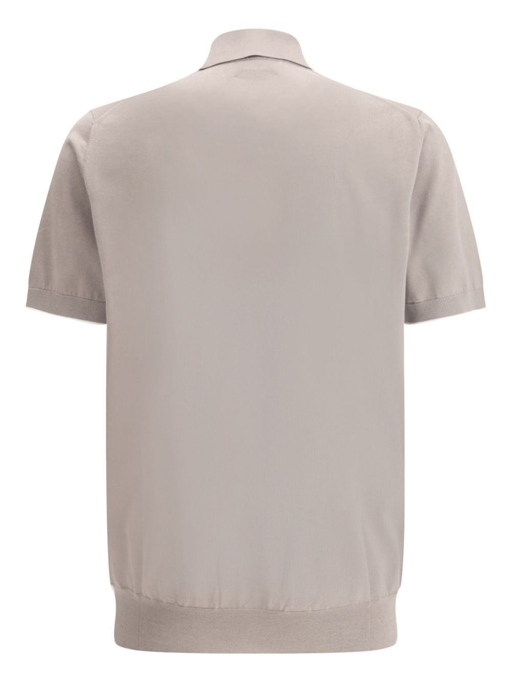 Brunello Cucinelli Lightweight Knit Polo Size US XL / EU 56 / 4 - 2 Thumbnail