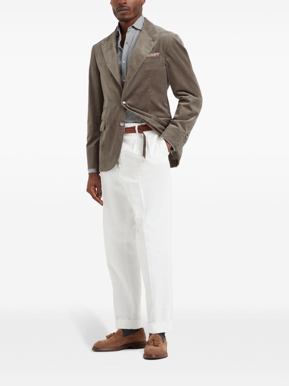 Brunello Cucinelli Shirt Size US L / EU 52-54 / 3 - 3 Thumbnail