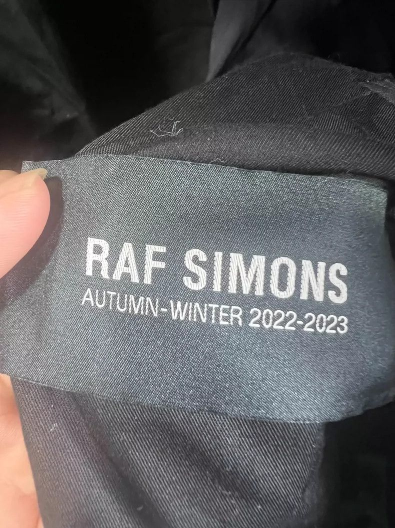 Raf Simons Raf Simons Black Graphic Blazer Jacket Size US M / EU 48-50 / 2 - 5 Thumbnail