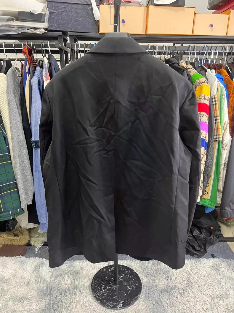 Raf Simons Raf Simons Black Graphic Blazer Jacket Size US M / EU 48-50 / 2 - 2 Thumbnail