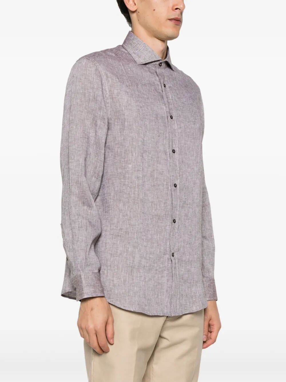 Brunello Cucinelli Linen Shirt Size US L / EU 52-54 / 3 - 5 Thumbnail