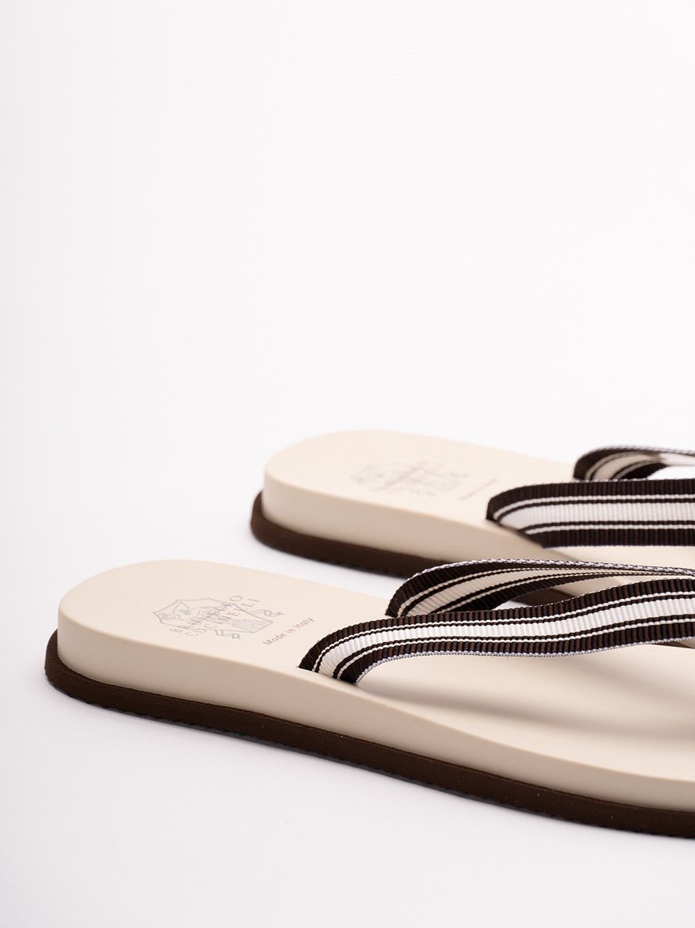 Brunello Cucinelli Flip Flops Size US 12 / EU 45 - 5 Thumbnail