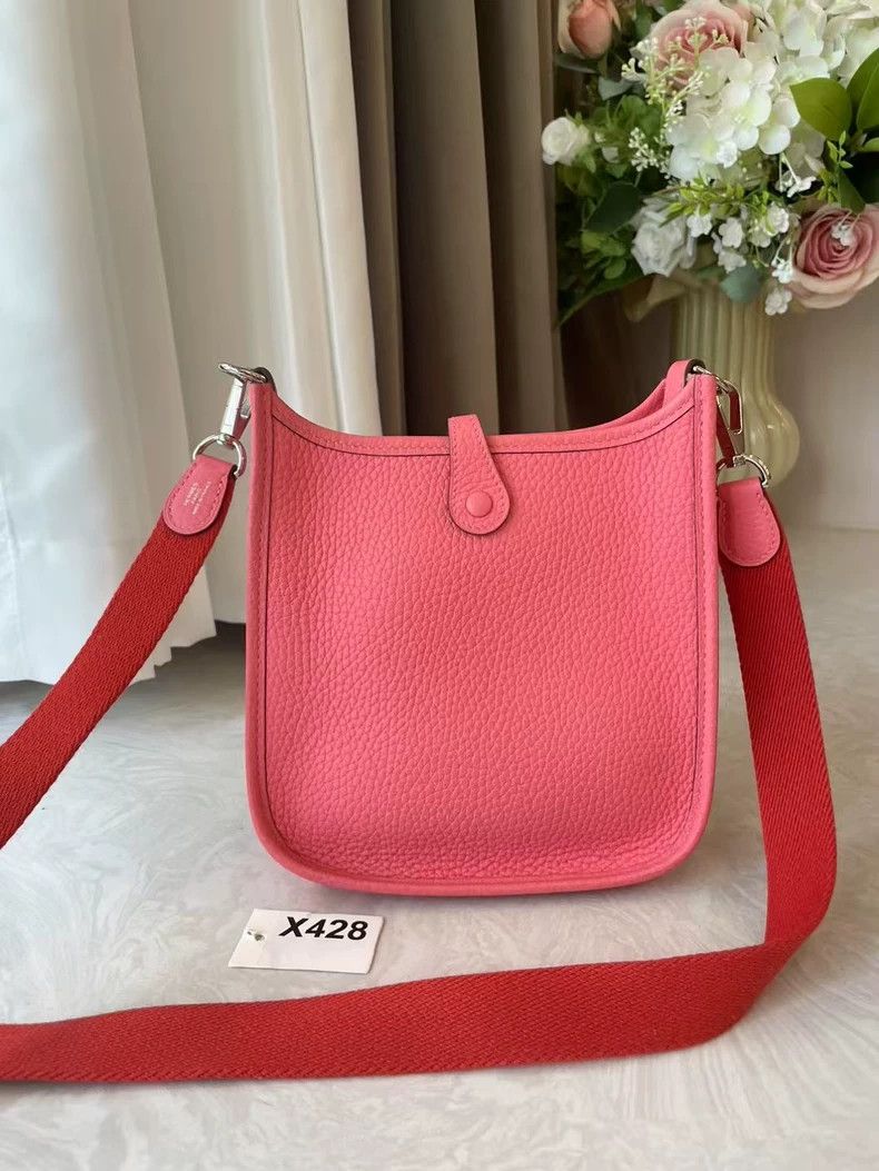 Hermes Hermès Mini Evelyne Pink Bag Size ONE SIZE - 2 Thumbnail