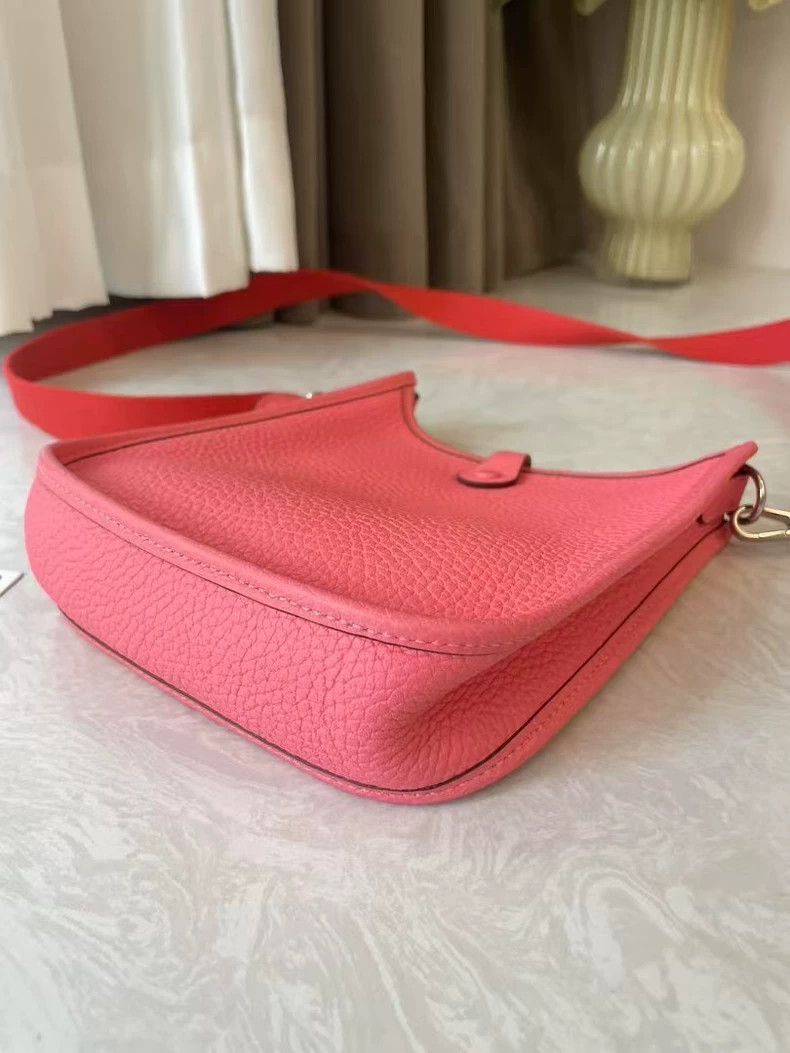 Hermes Hermès Mini Evelyne Pink Bag Size ONE SIZE - 6 Thumbnail