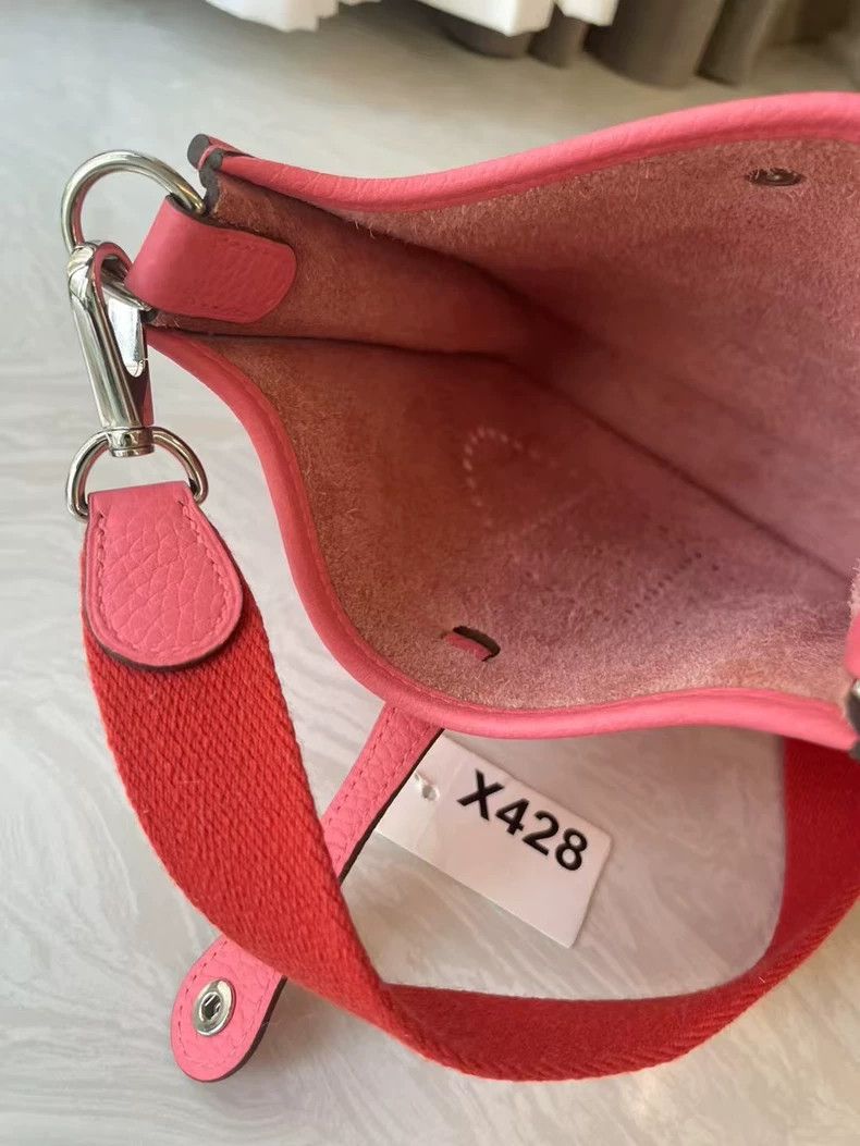 Hermes Hermès Mini Evelyne Pink Bag Size ONE SIZE - 7 Thumbnail