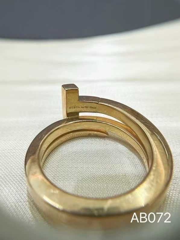 Tiffany & Co. Tiffany Rose Gold Diamond Ring Size ONE SIZE - 3 Thumbnail