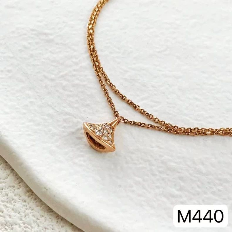 Bottega Veneta BVLGARI Rose Gold Diamond Fan Bracelet Size ONE SIZE - 6 Thumbnail