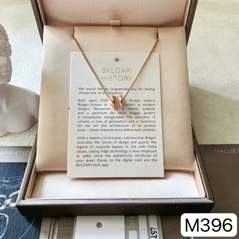 Bottega Veneta BVLGARI Rose Gold Diamond Waist Necklace Size ONE SIZE - 4 Thumbnail