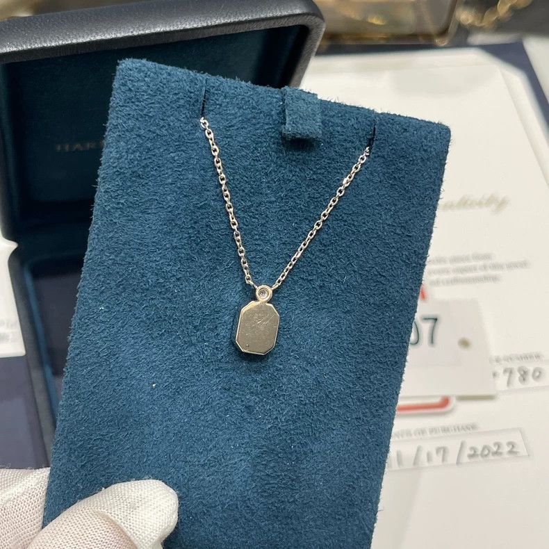 Chanel Platinum perfume bottle necklace Size ONE SIZE - 4 Thumbnail