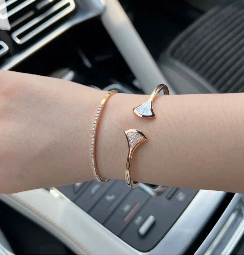 Bottega Veneta BVLGARI Divas' Dream Platinum Bracelet Size ONE SIZE - 2 Thumbnail