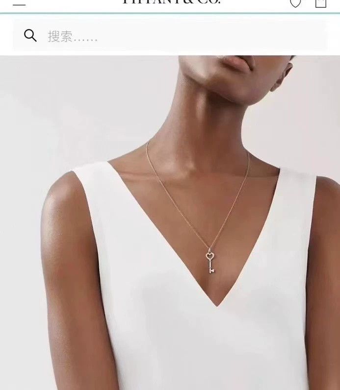 Tiffany & Co. Tiffany Heart-Shaped Key Pendant Size ONE SIZE - 6 Thumbnail