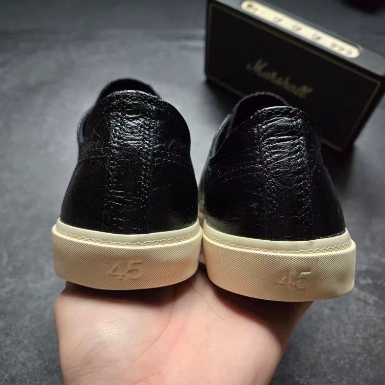 Balenciaga Balenciaga Waxed Leather Paris Sneakers Size 45 Size US 11 / EU 44 - 6 Thumbnail