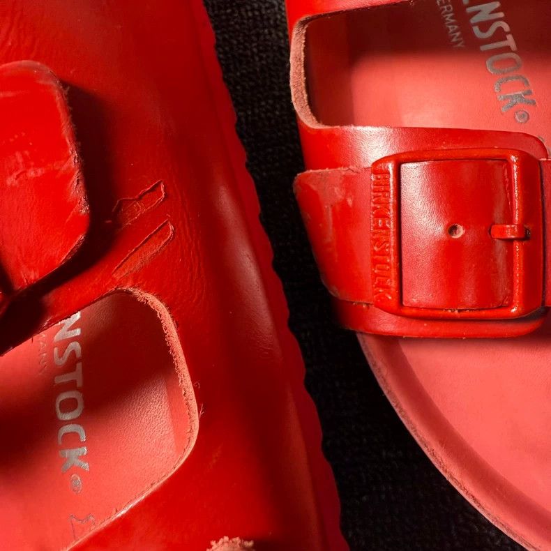 Valentino Valentino Red Slide Sandals Size 44 Size US 10 / EU 43 - 9 Thumbnail