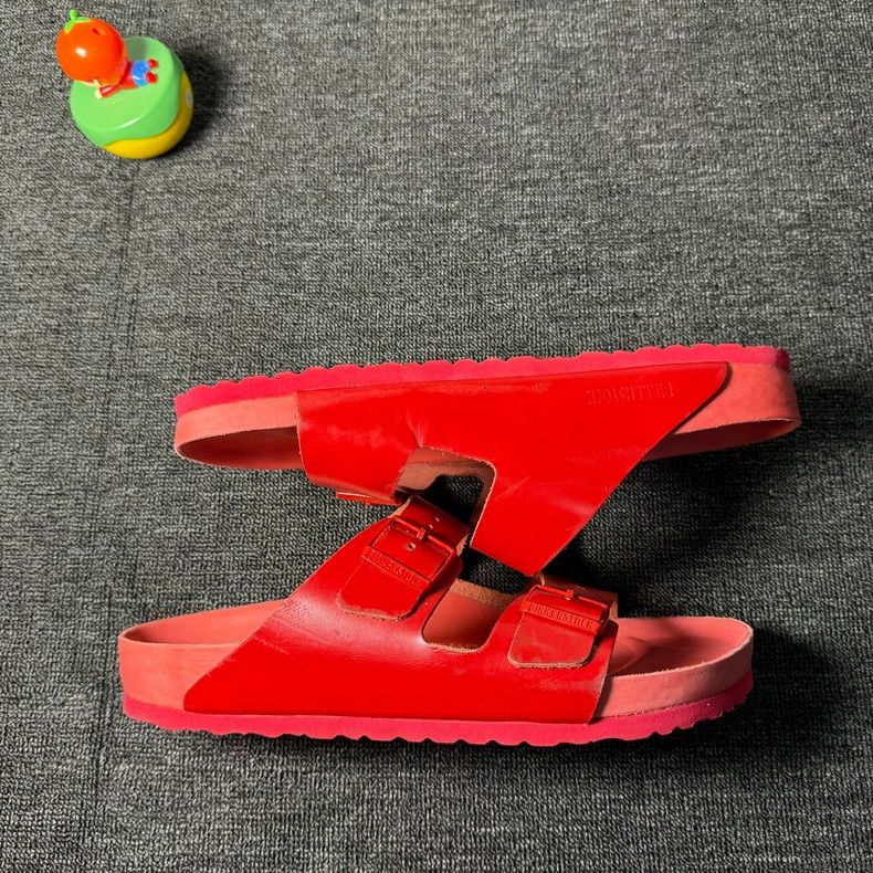 Valentino Valentino Red Slide Sandals Size 44 Size US 10 / EU 43 - 4 Thumbnail