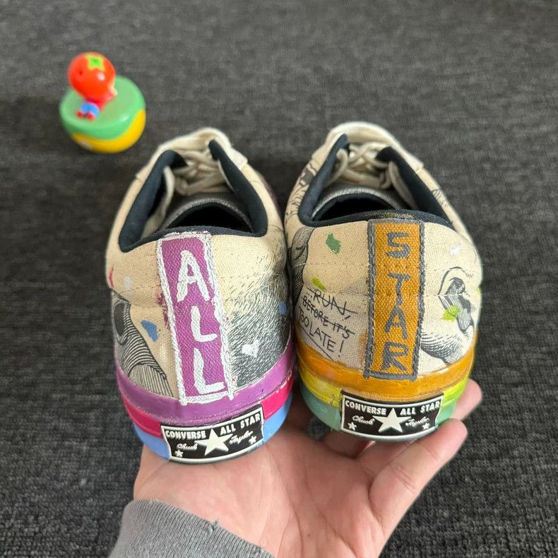 Converse Converse One Star Graffiti Sneakers Size 44.5 Size US 10.5 / EU 43-44 - 6 Thumbnail