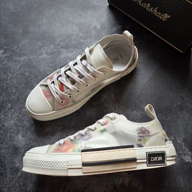 Dior Dior B23 Floral Sneakers Size 40 Size US 9.5 / EU 42-43 - 2 Thumbnail