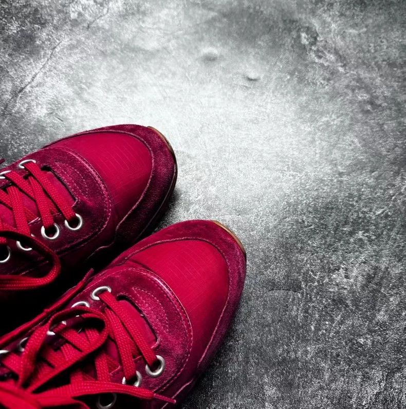 Louis Vuitton Louis Vuitton Red Running Shoes UK8 Size US 9 / EU 42 - 8 Thumbnail