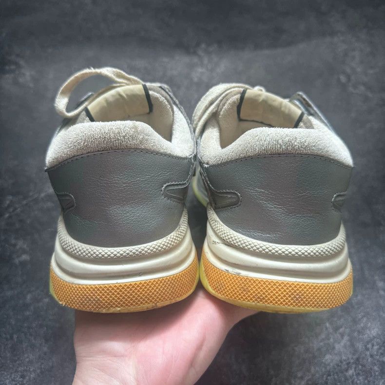 Gucci Gucci Ultrapace Grey Yellow Running Shoes Size US 10 / EU 43 - 3 Thumbnail