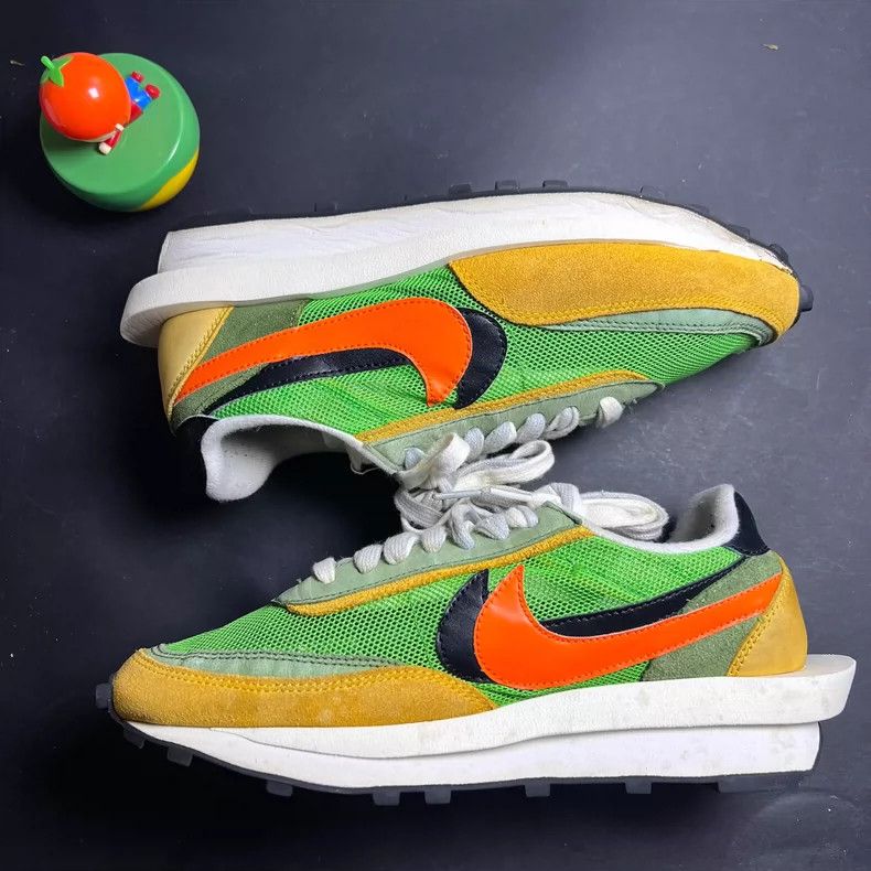 Sacai sacai Yellow Green Sneakers Size 42 Size US 9 / EU 42 - 5 Thumbnail
