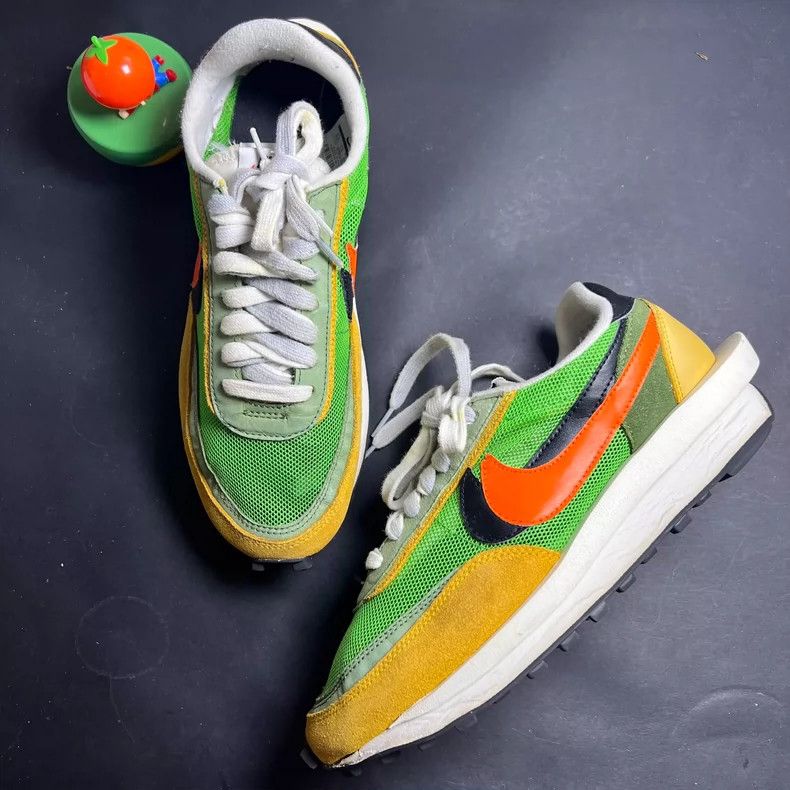 Sacai sacai Yellow Green Sneakers Size 42 Size US 9 / EU 42 - 2 Thumbnail