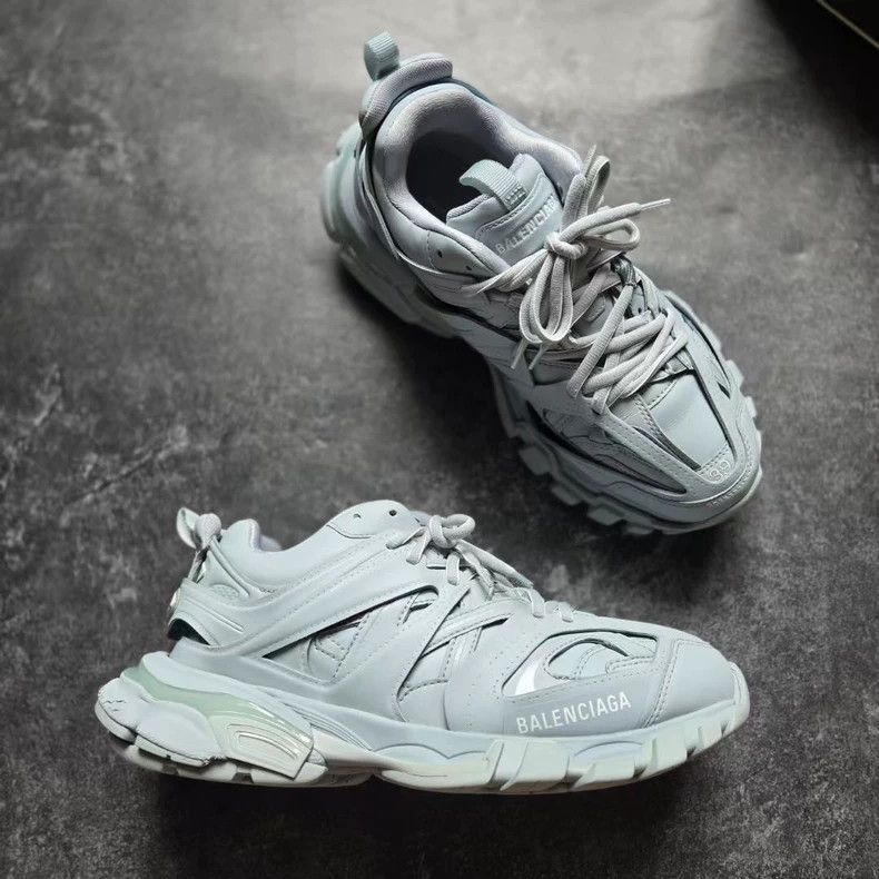 Balenciaga Balenciaga Track Sneakers Size 39 Ice Blue Size US 8 / EU 41 - 3 Thumbnail