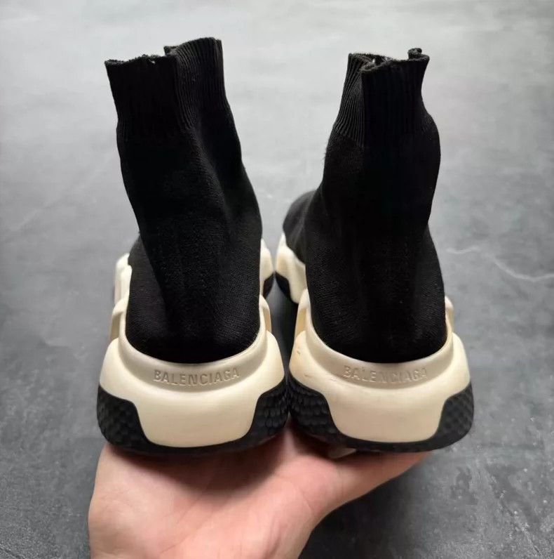 Balenciaga Balenciaga Classic Black and White Socks Shoes Size US 8 / EU 41 - 3 Thumbnail
