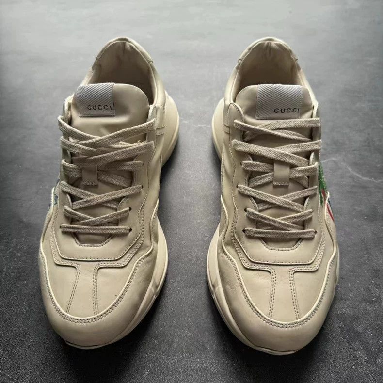 Gucci GUCCI Dad Shoes with Hawaiian Palm Design Size US 8.5 / EU 41-42 - 2 Thumbnail