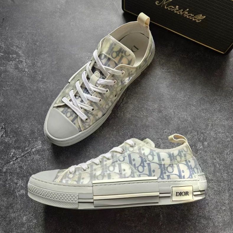 Dior DIOR B23 Sneakers White Blue Gray Size 42 Size US 9 / EU 42 - 2 Thumbnail