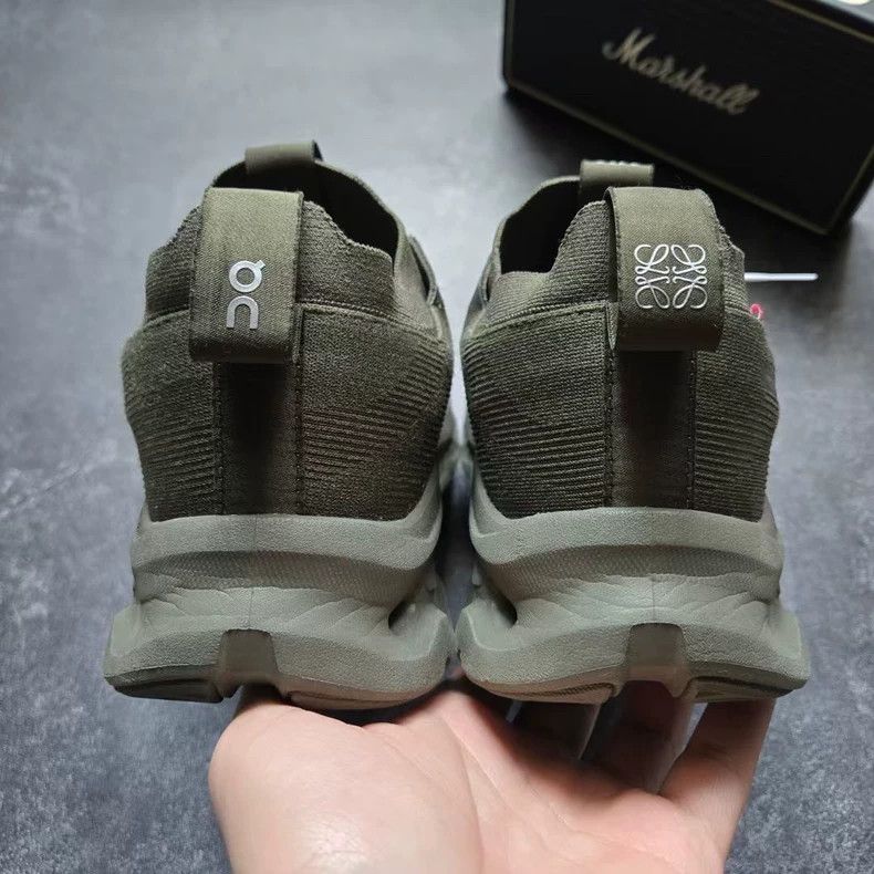 Loewe LOEWE Cloudtilt Running Shoes in Khaki Green Size US 11 / EU 44 - 6 Thumbnail