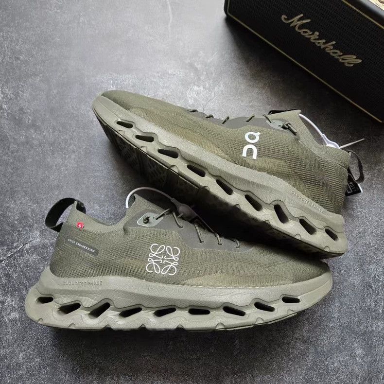 Loewe LOEWE Cloudtilt Running Shoes in Khaki Green Size US 11 / EU 44 - 4 Thumbnail