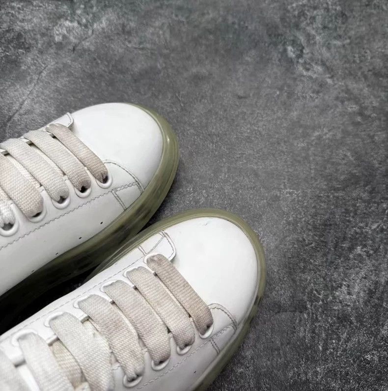 Alexander McQueen Alexander McQueen Air Cushion White Sneakers Size US 8 / EU 41 - 8 Thumbnail