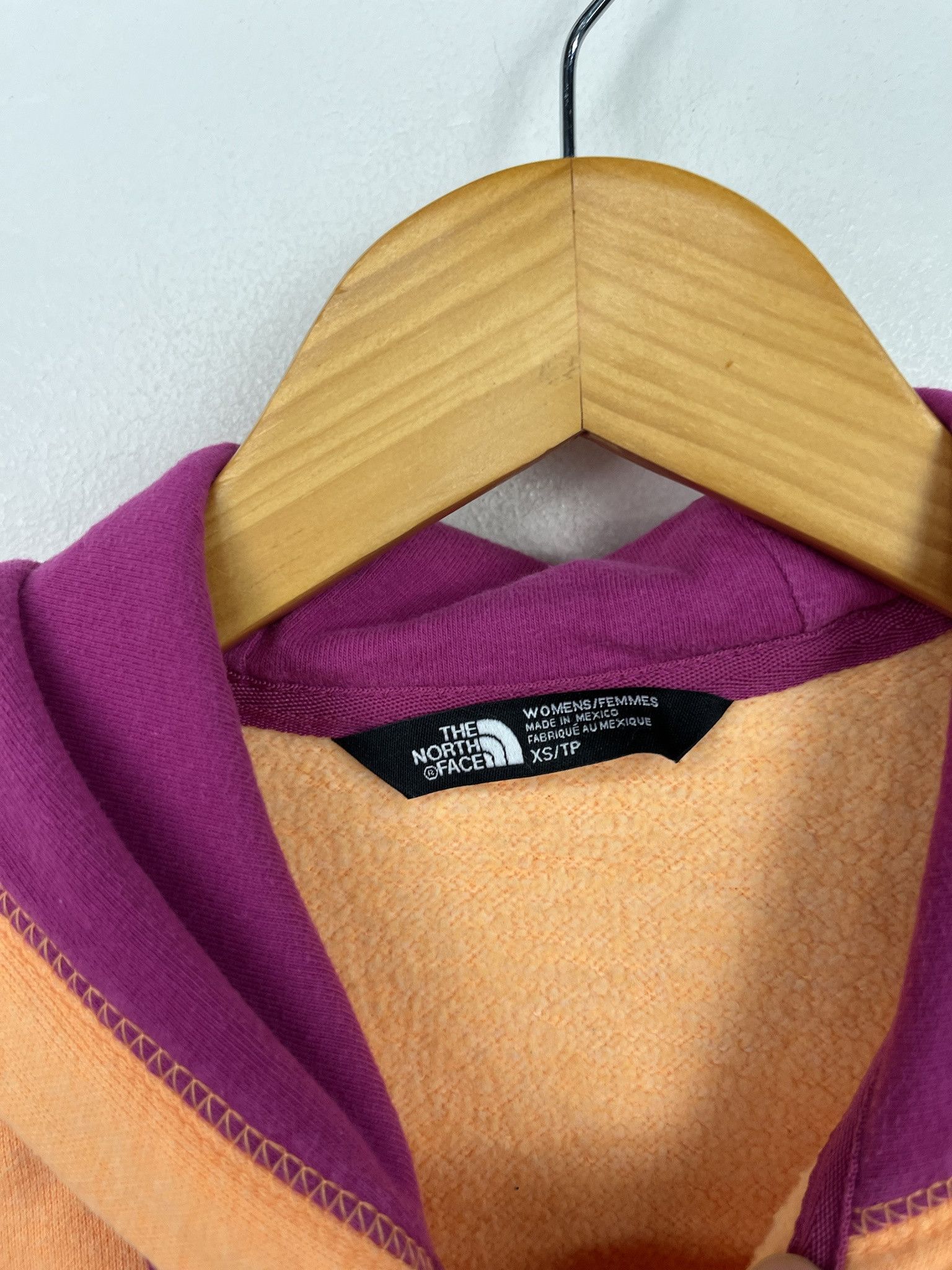 The North Face × Vintage Vintage The North Face Logo Zip Hoodie Size XS Size US XXS / EU 40 - 2 Thumbnail