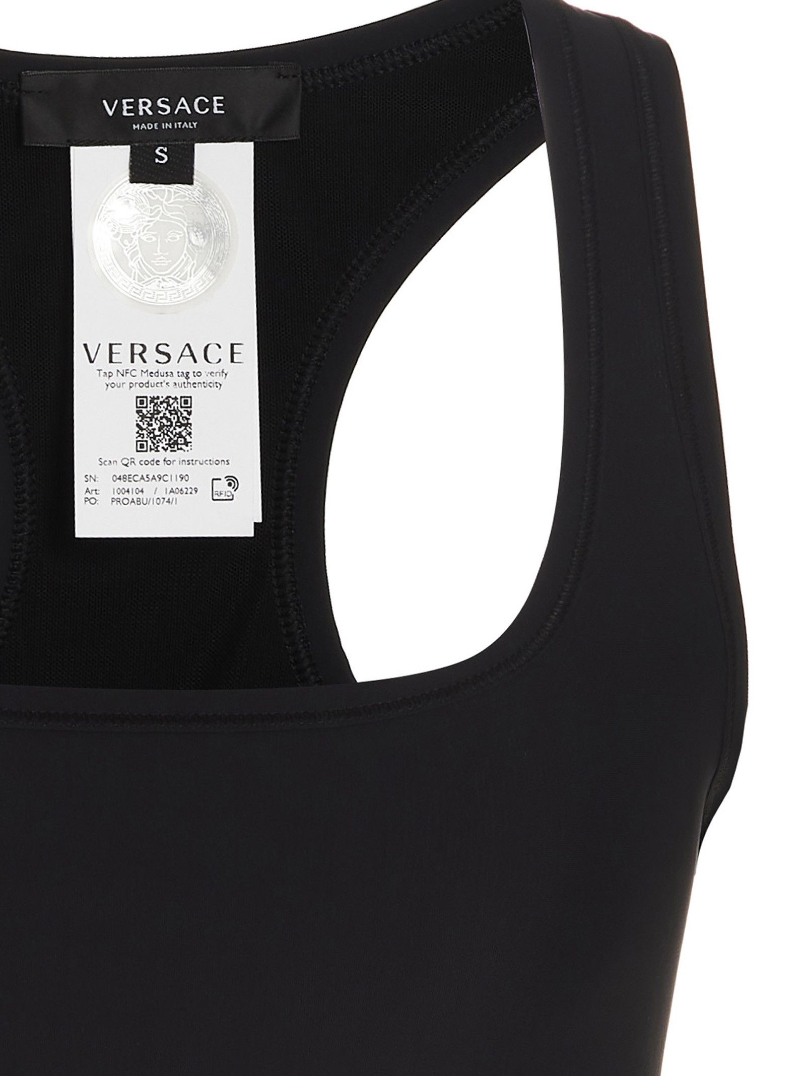 Versace 'Medusa' sports top' Size XXS / US 00 / IT 34 - 3 Thumbnail